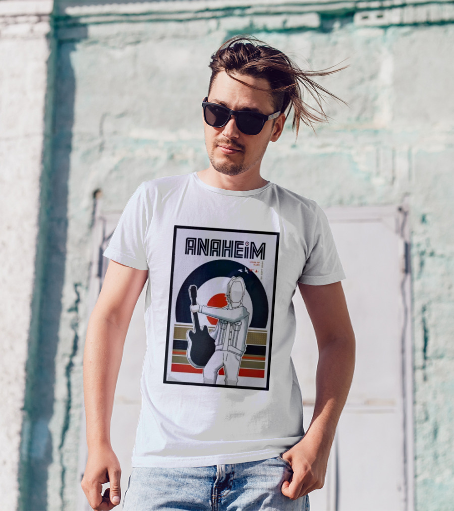 Paul Weller Tour Anaheim CA Sep 26 2024 Roundel T-Shirt