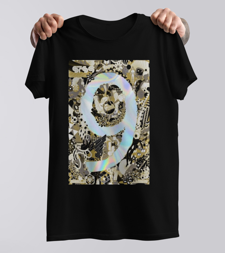 STS9 Red Rocks Amphitheatre Morrison CO September 29 2024 Holographic 9 Geometric T-Shirt
