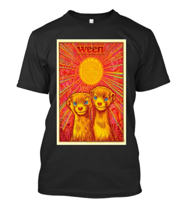 Ween Philadelphia PA Sep 27 2024 Tour Meerkat T-Shirt