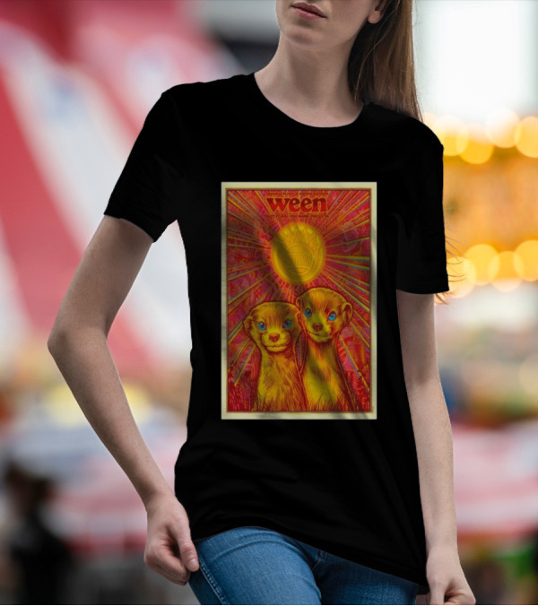 Ween Philadelphia PA Sep 27 2024 Tour Meerkat T-Shirt