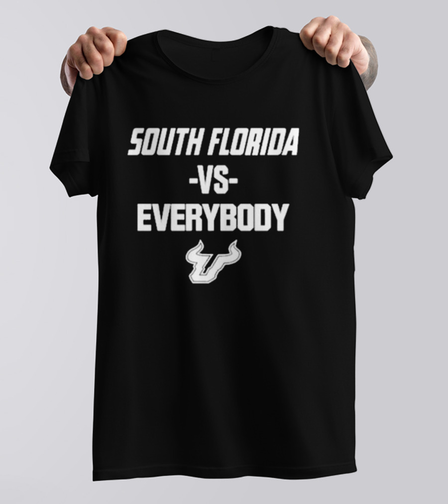 South Florida Vs Everybody Bulls Byrum Brown T-Shirt