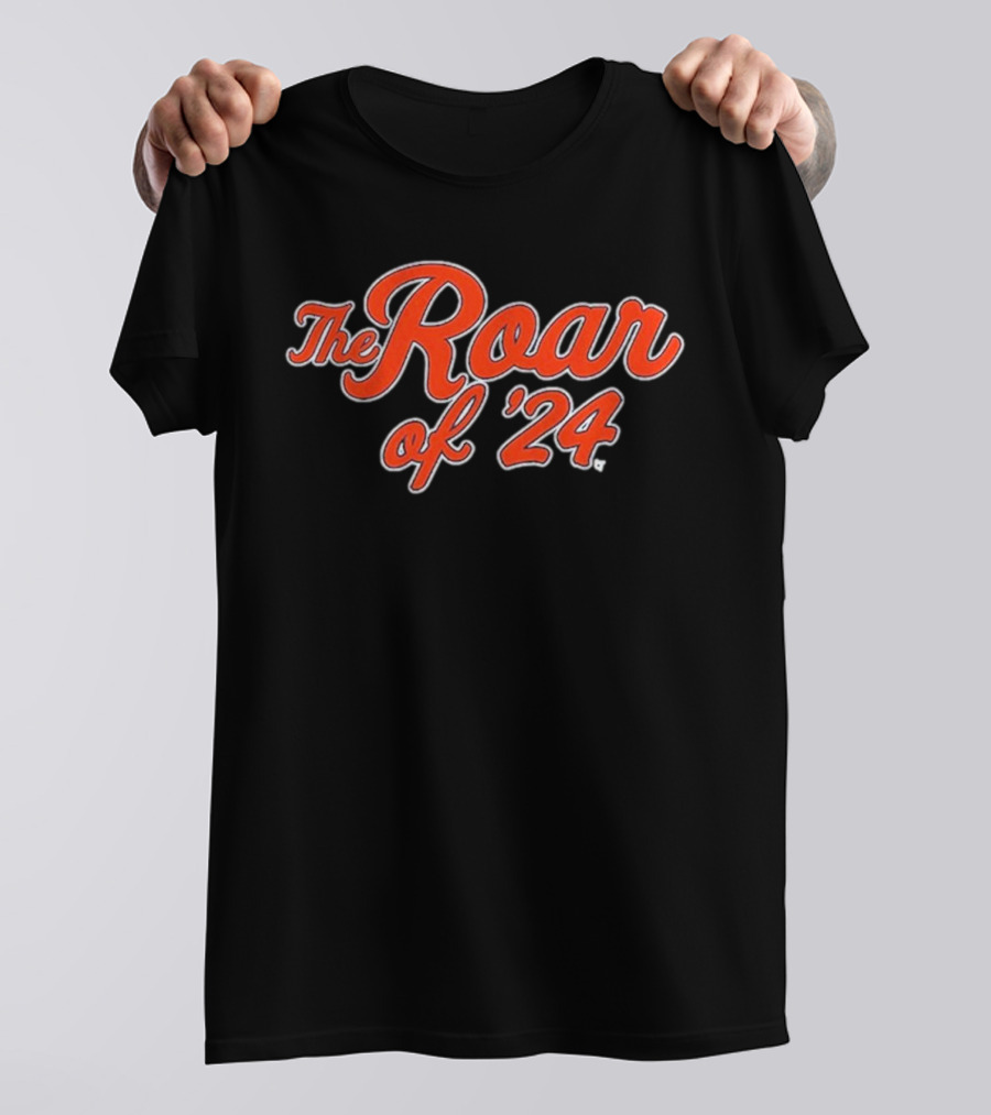 Detroit Baseball The Roar Of T-Shirt