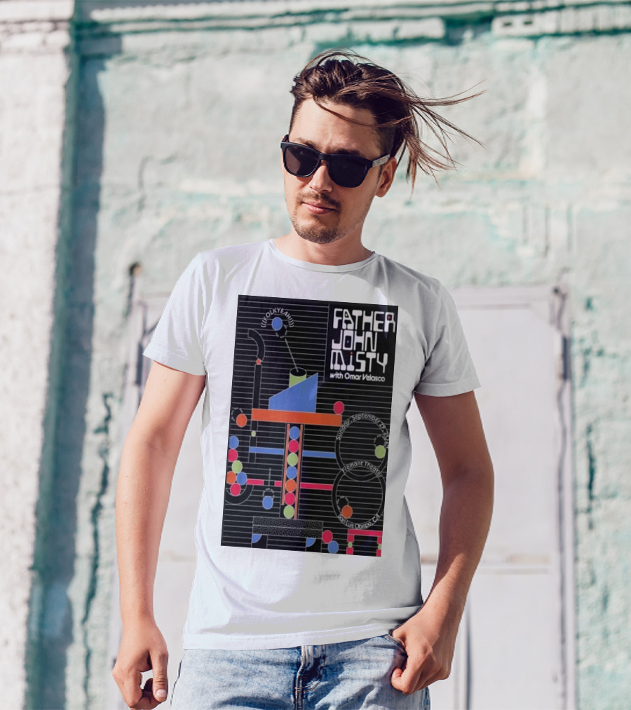 Father John Misty With Omar Velasco September 29 2024 Fremont Theater San Luis Obispo CA T-Shirt
