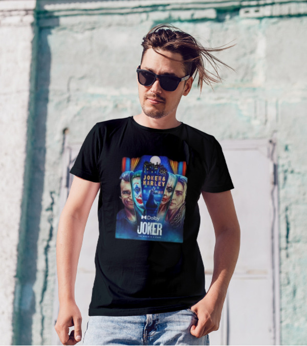 Joker 2 Folie A Deux 2024 Joker And Harley The World’s A Stage Movie T-Shirt