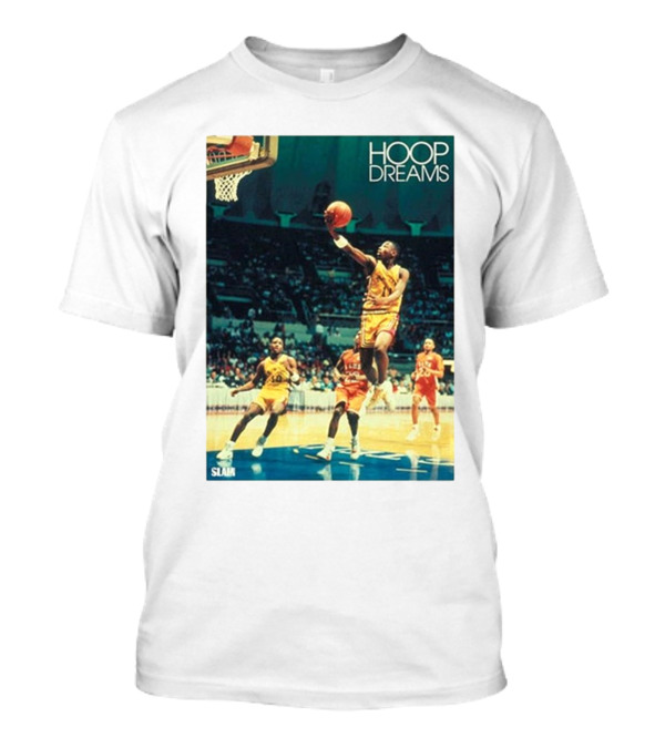 Slam Hoop Dreams Basketball Photograph Arthur Agee Action Shot T-Shirt