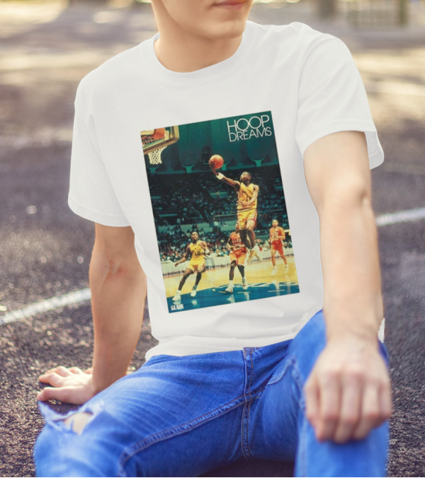 Slam Hoop Dreams Basketball Photograph Arthur Agee Action Shot T-Shirt