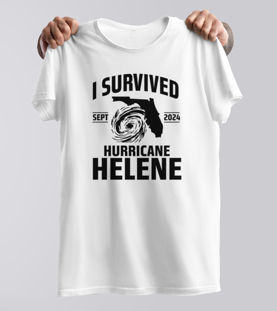 I Survived Hurricane Helene Florida Sept T-Shirt