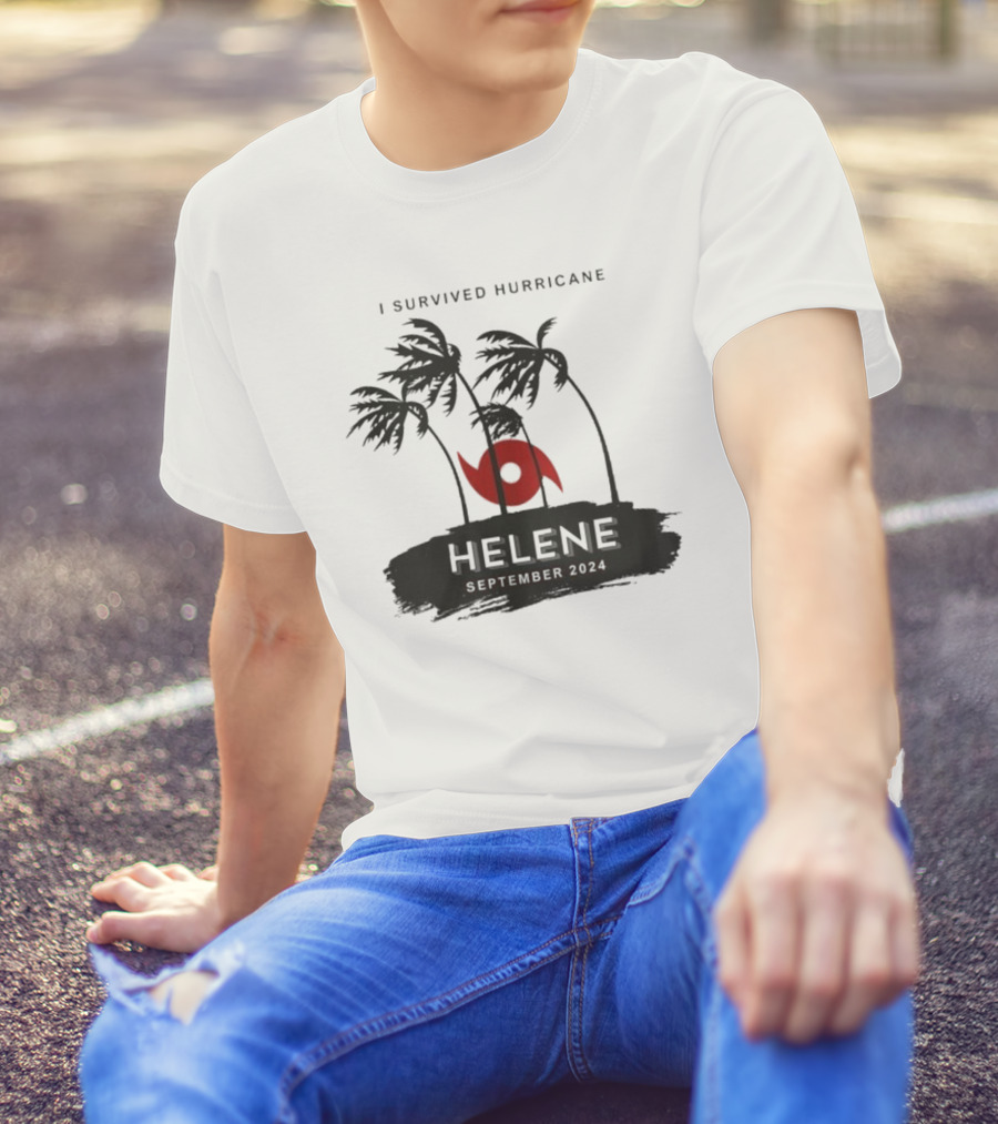 I Survived Hurricane Helene September T-Shirt