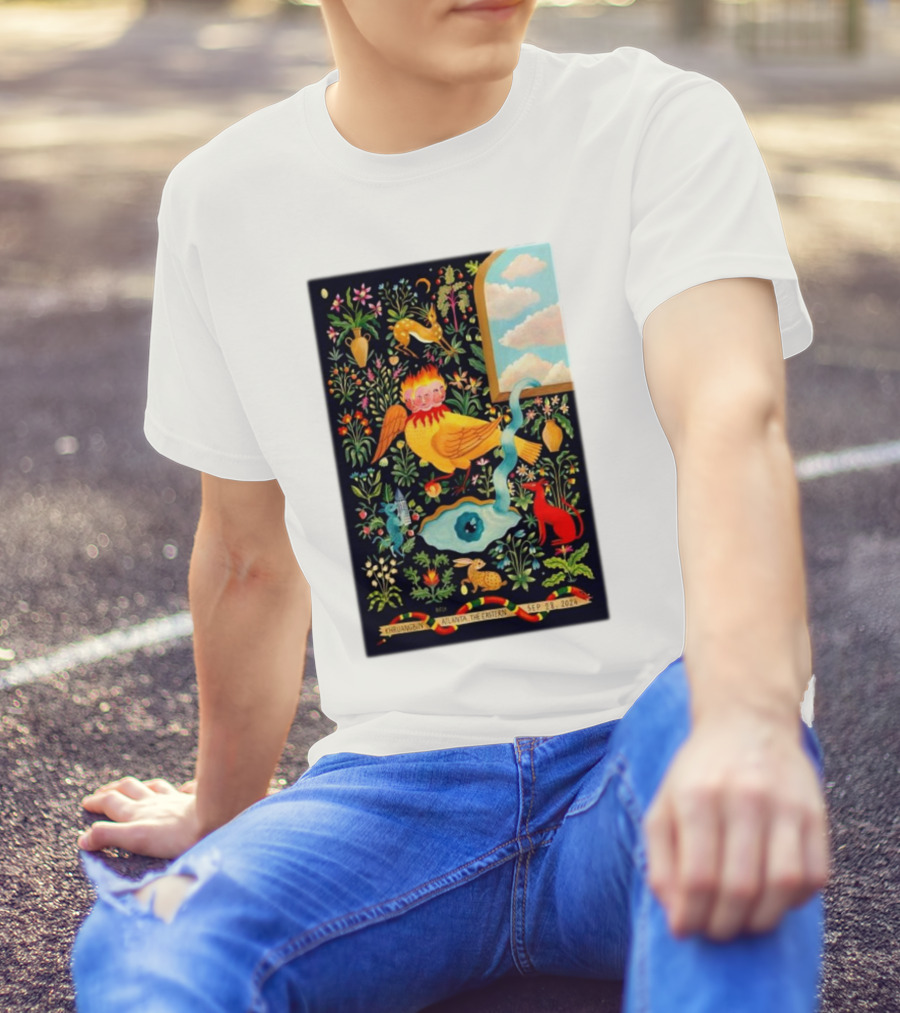 Khruangbin September 28 2024 The Eastern Atlanta GA Band Tour Psychedelic Nature T-Shirt