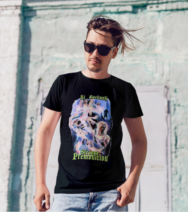 Ki Rockwell Strange Premonition 80s Movie Horror Psychedelic T-Shirt