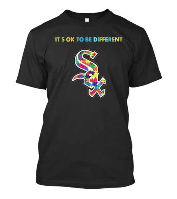 Chicago White Sox It's OK To Be Different Autism 2024 Puzzle Sox T-Shirt
