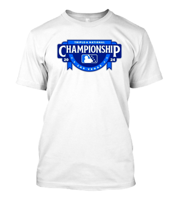 MLB Triple-A National Championship 2024 Las Vegas Championship Emblem 20 24 T-Shirt