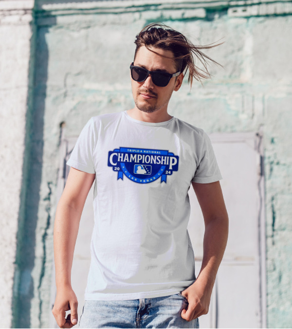 MLB Triple-A National Championship 2024 Las Vegas Championship Emblem 20 24 T-Shirt
