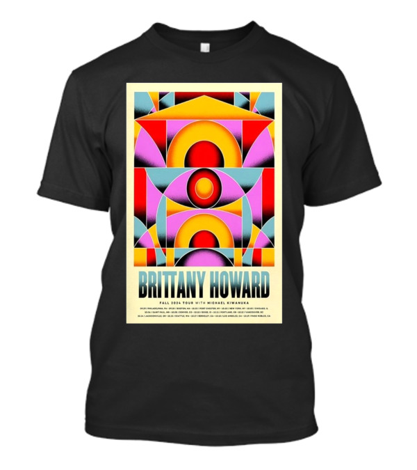 Brittany Howard Fall 2024 Tour With Michael Kiwanuka T-Shirt