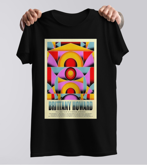 Brittany Howard Fall 2024 Tour With Michael Kiwanuka T-Shirt