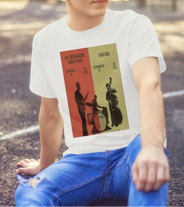 The Observatory North Park San Diego LA LOM Event Oct 3rd Harlow's Sacramento Oct 13th T-Shirt
