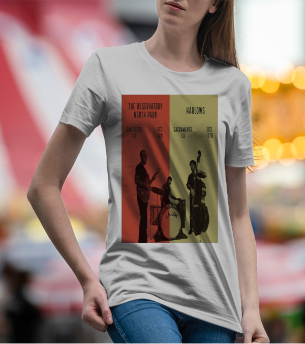 The Observatory North Park San Diego LA LOM Event Oct 3rd Harlow's Sacramento Oct 13th T-Shirt