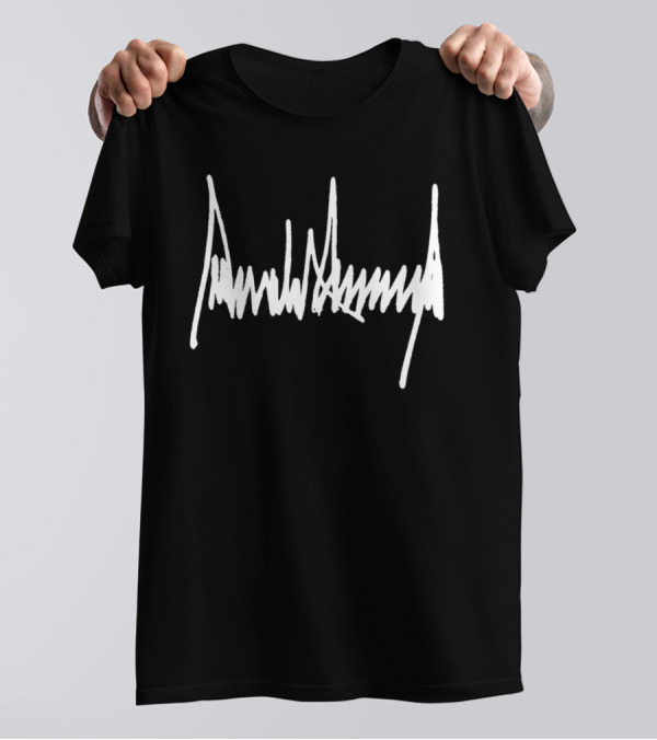 President Trump Signature White T-Shirt