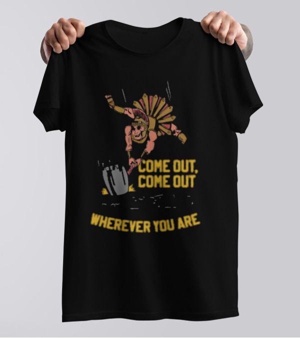 SC Trojans Come Out Come Out Wherever You Are Roman Warrior T-Shirt