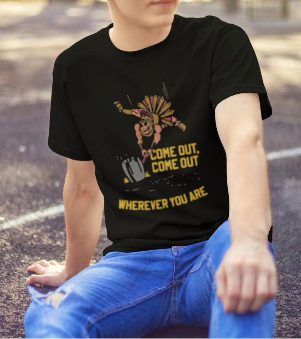 SC Trojans Come Out Come Out Wherever You Are Roman Warrior T-Shirt