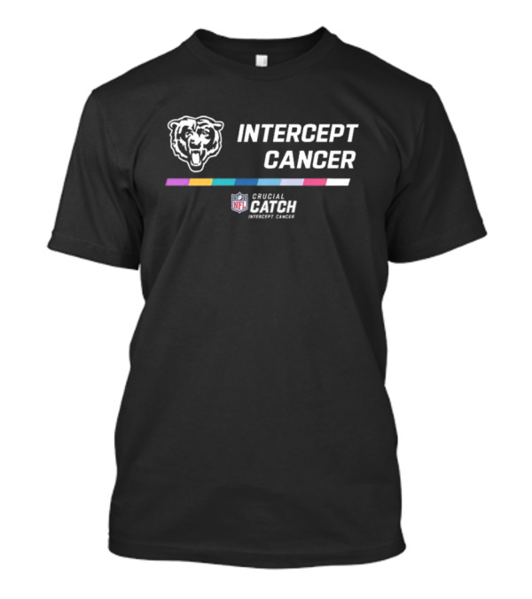 SMU Football Back Where We Belong Bears Intercept Cancer NFL Crucial Catch T-Shirt