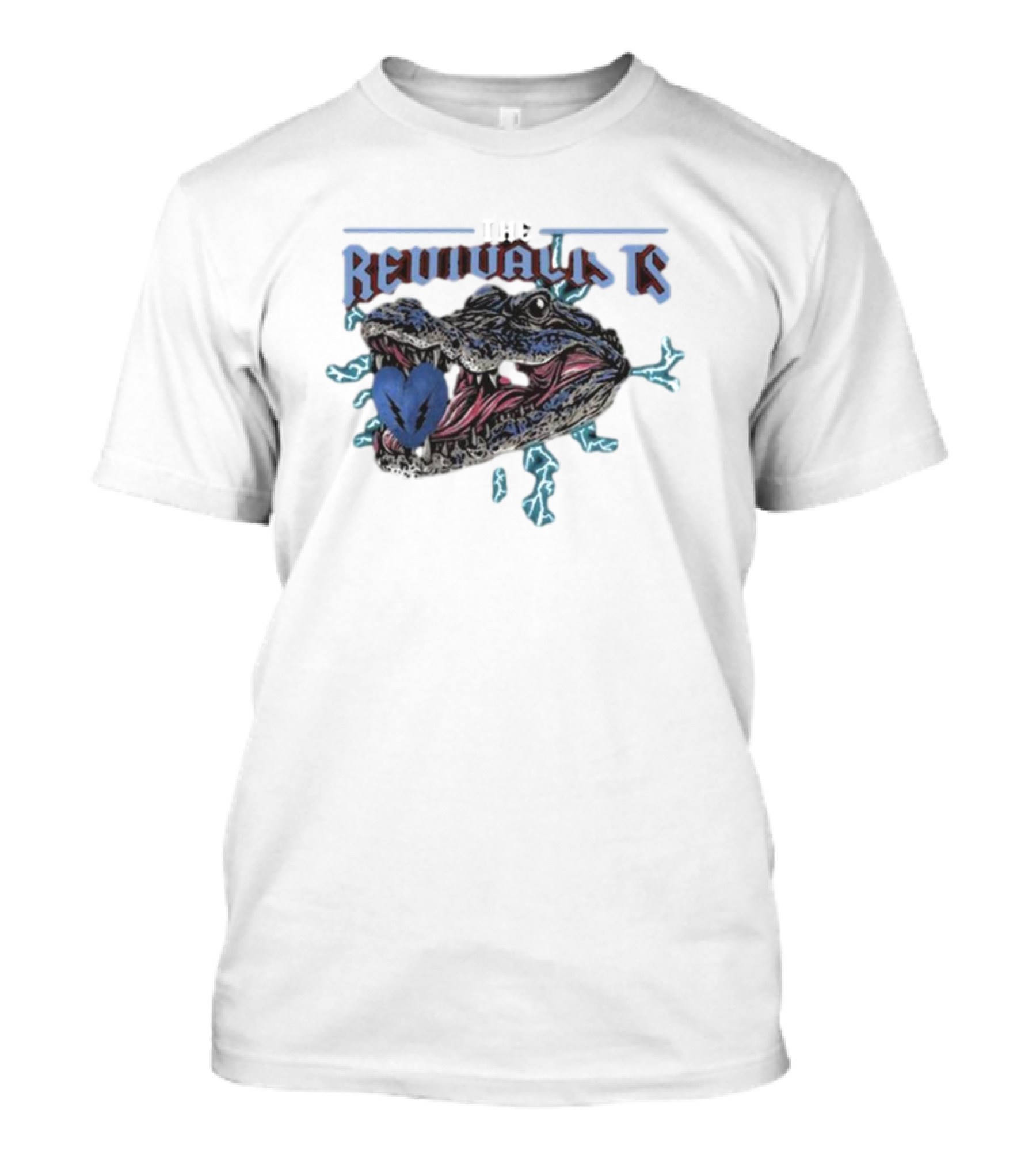 THE REVIVALISTS GATOR ELECTRIC HEART T-Shirt
