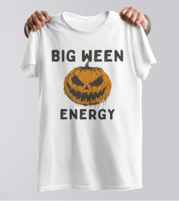 Big Ween Energy Halloween Pumpkin T-Shirt