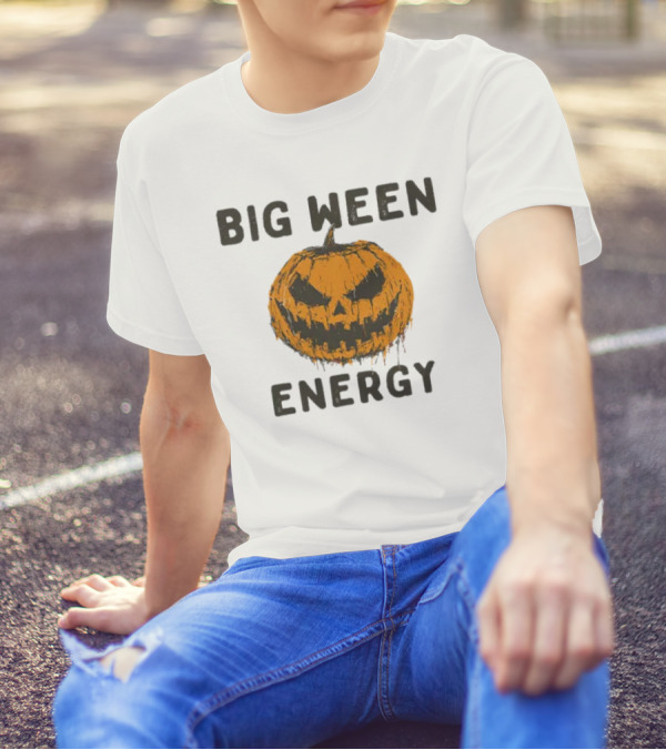 Big Ween Energy Halloween Pumpkin T-Shirt