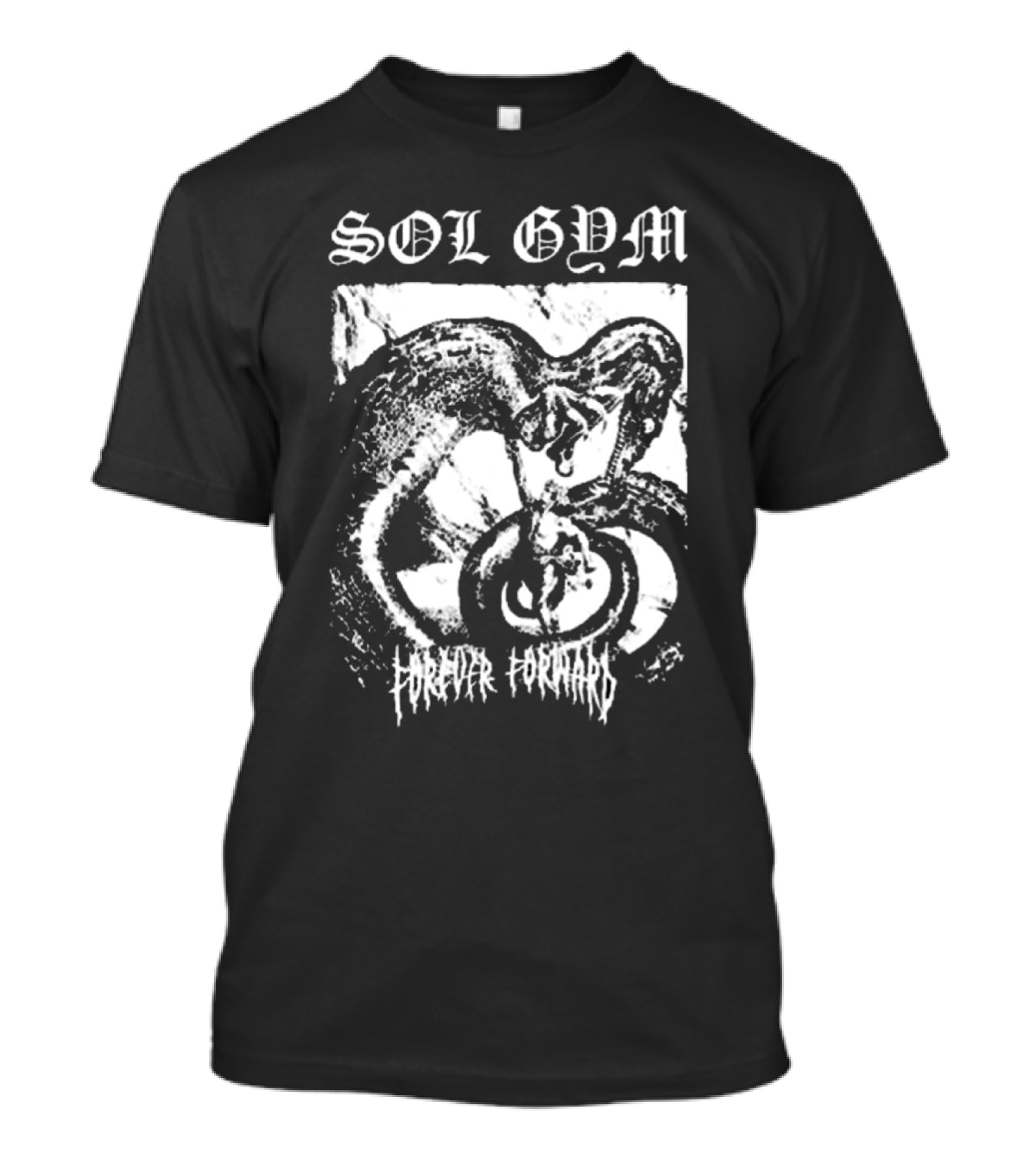 SOL GYM Forever Forward Cyclist Determination T-Shirt