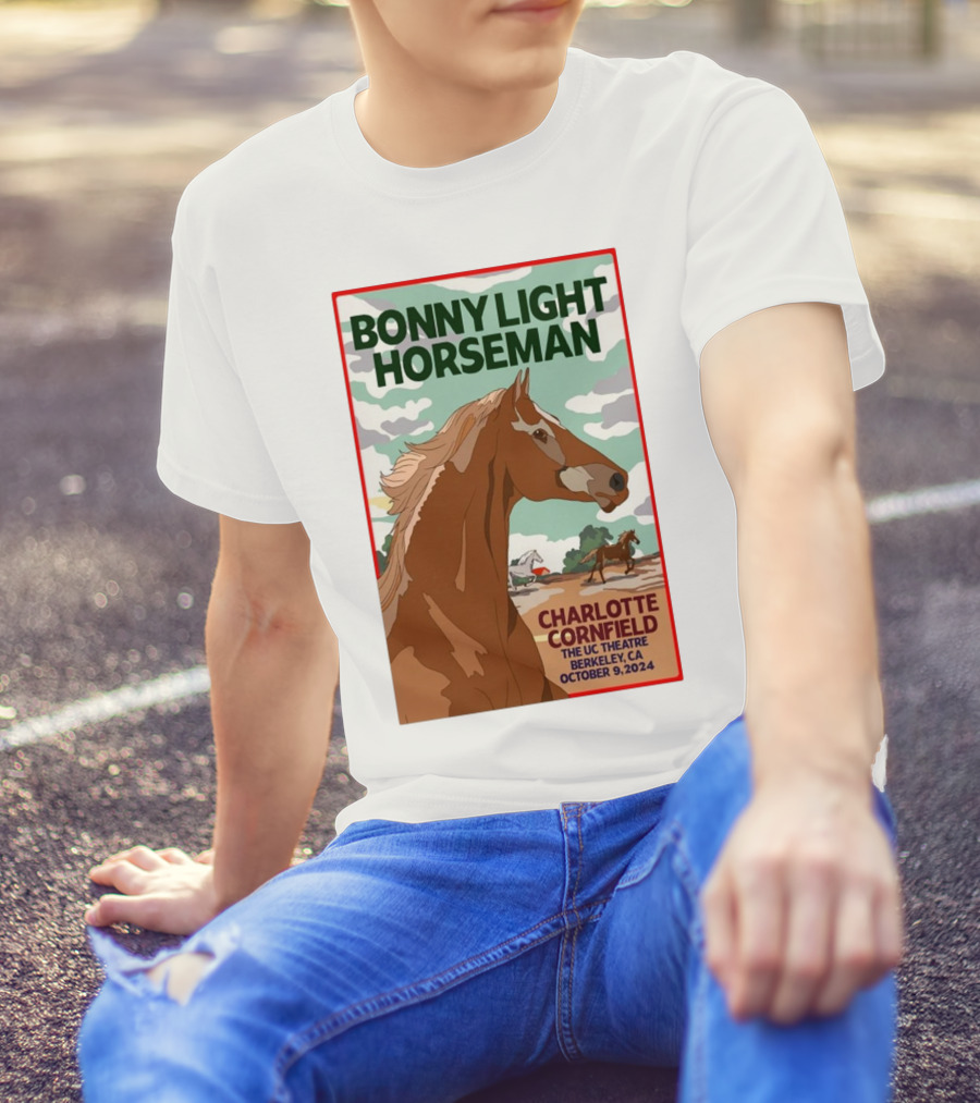 Bonny Light Horseman Charlotte Cornfield The UC Theatre Berkeley CA October 9 T-Shirt
