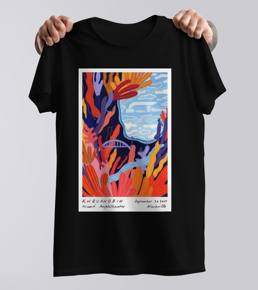 Khruangbin Ascend Amphitheater September 30 2024 Nashville T-Shirt