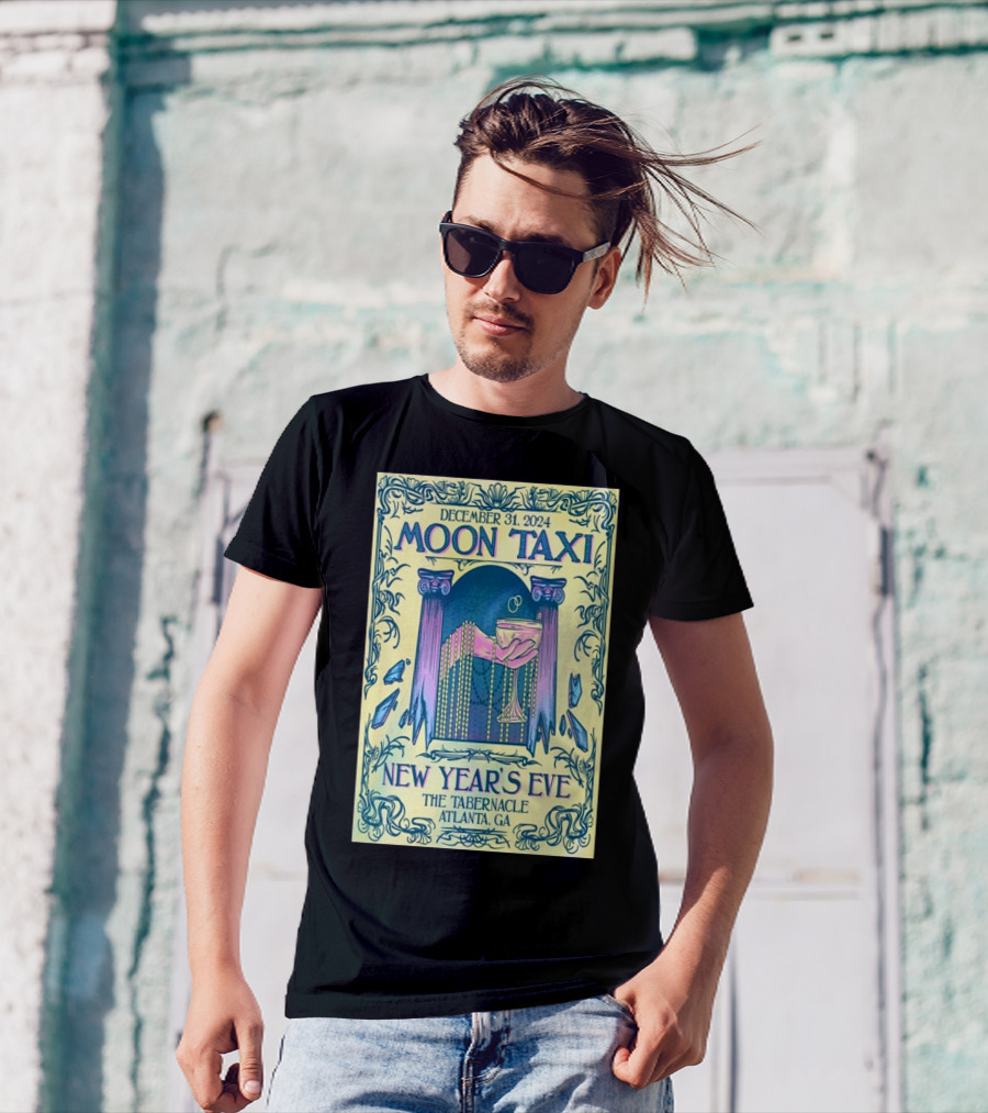 December 31 2024 Moon Taxi New Year's Eve The Tabernacle Atlanta GA T-Shirt