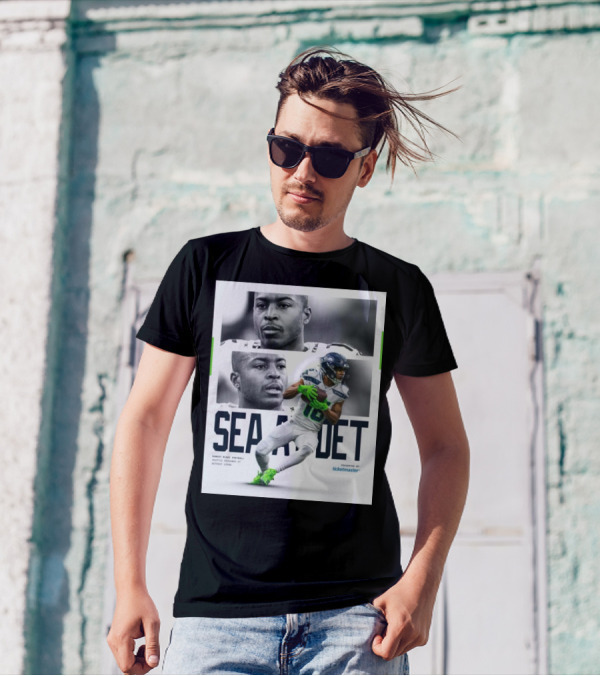 Sea At Det Monday Night Football Seattle Seahawks At Detroit Lions Presented By Ticketmaster T-Shirt