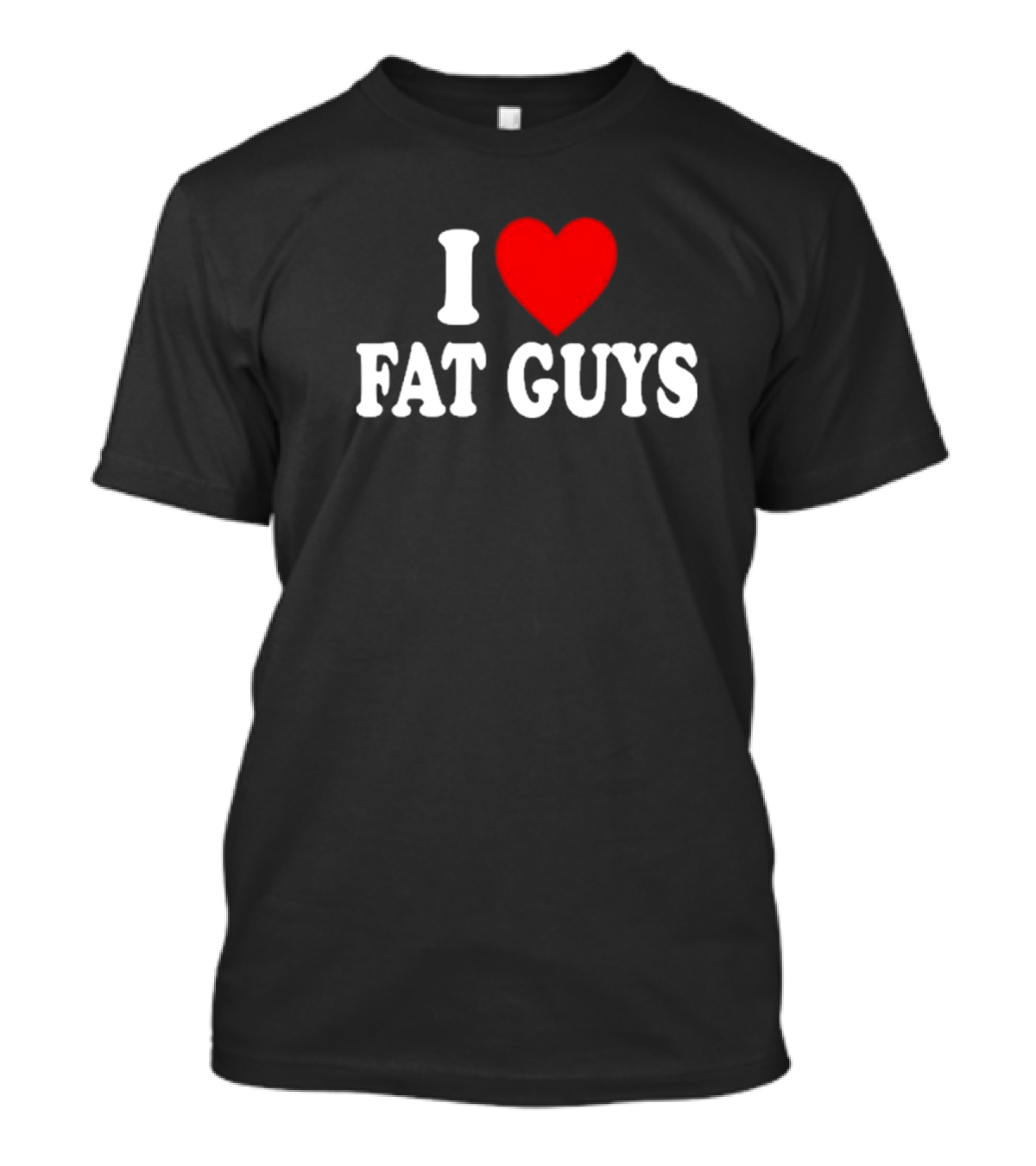 Alexis Xj Wearing I Love Fat Guys I ♥ Fat Guys T-Shirt