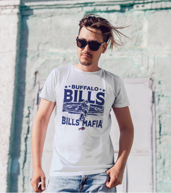Buffalo Bills Bills Mafia Vintage Stadium Football Gameday T-Shirt