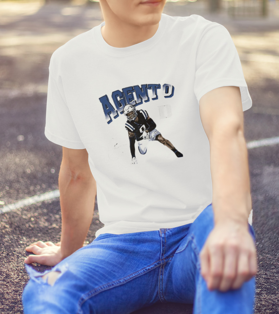 Chandler Rivers Agent 0 Duke Blue Devils Signature Player T-Shirt
