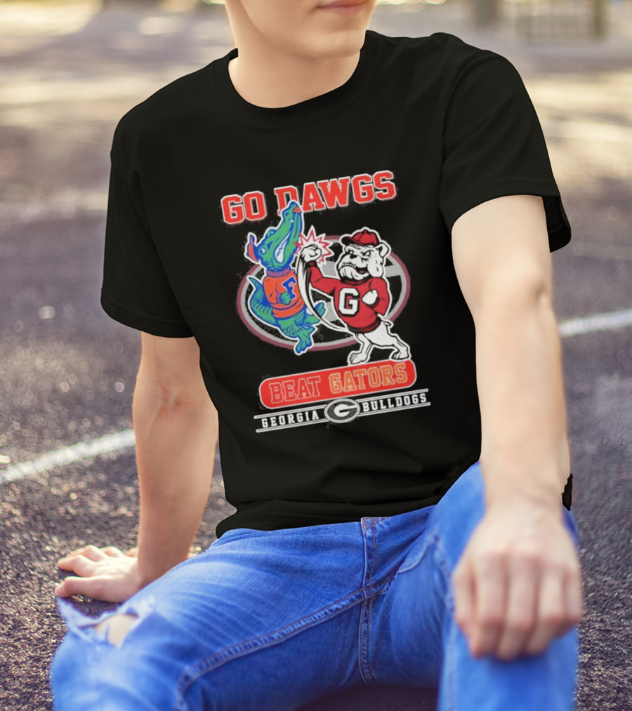 Go Dawgs Beat Gators Georgia Bulldogs T-Shirt