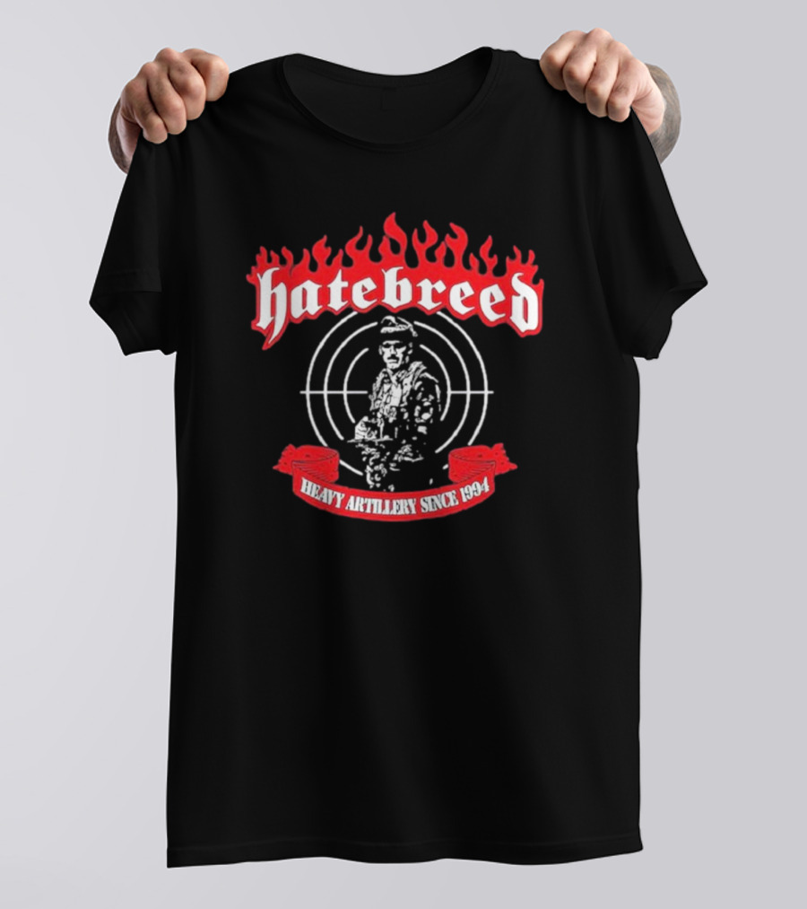 Hatebreed Heavy Artillery Since 1994 Minnesota MN Oct 5 2024 Event T-Shirt
