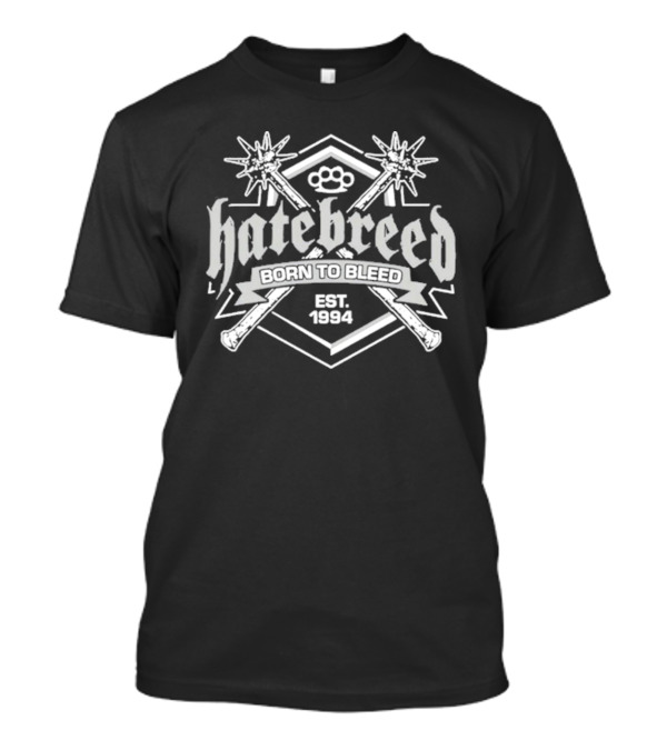 Hatebreed Born To Bleed Est 1994 Concert October 3 2024 Royal Oak MI T-Shirt