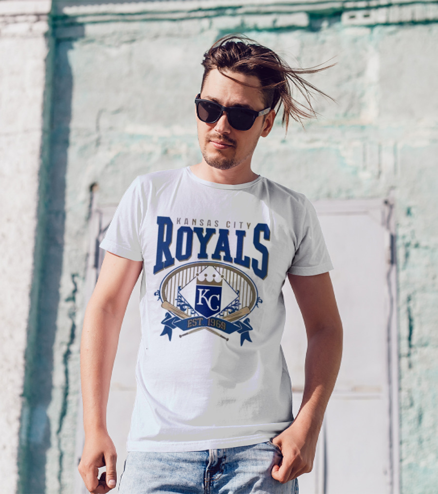 Kansas City Royals Est 1969 KC Baseball T-Shirt