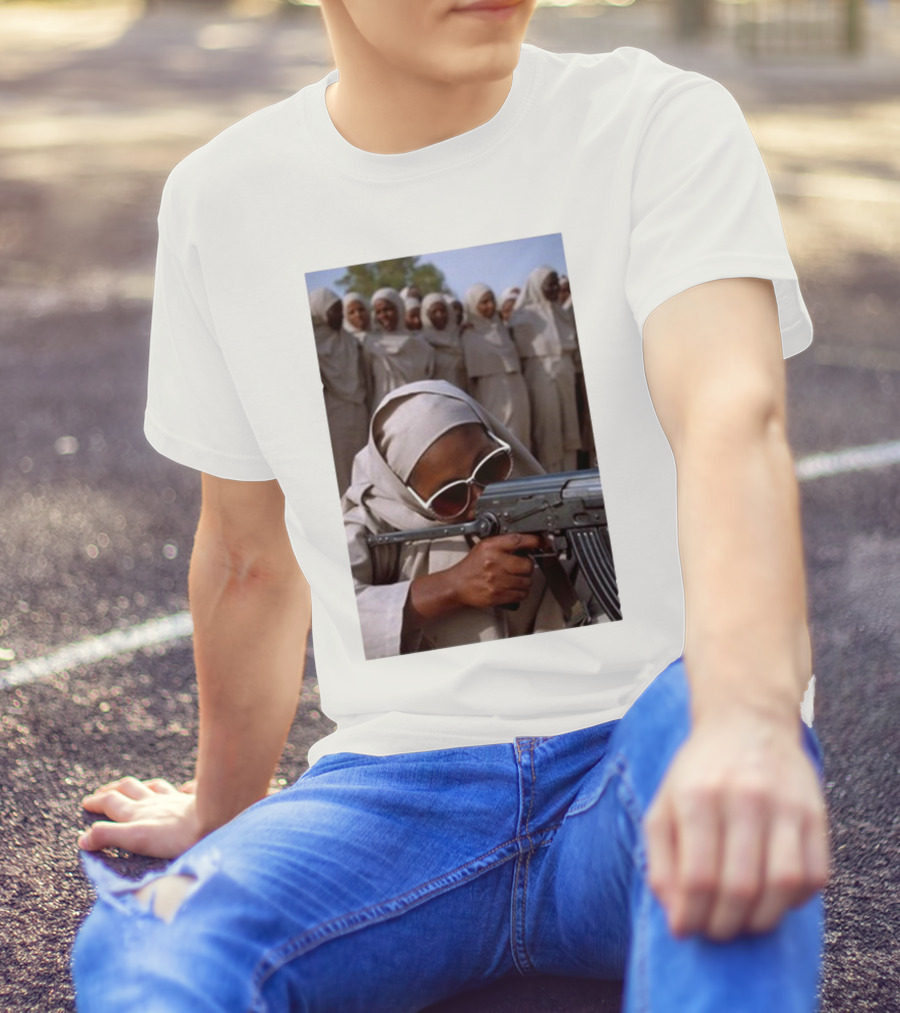 Mena Visuals Women Gun Training Sudan 1993 T-Shirt