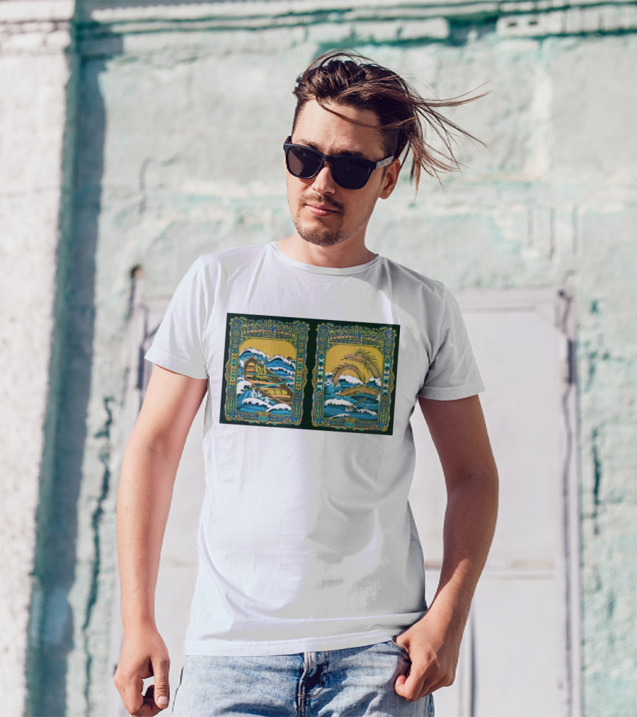 Tedeschi Trucks Band Boston Tour October 4-5, 2024 With Dragon And Canoe T-Shirt