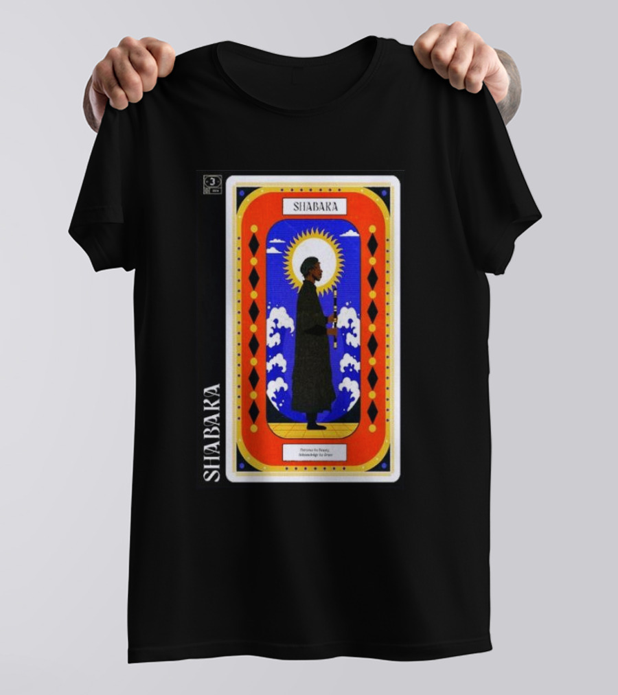 Shabaka Nov 7 2024 Warszawa Poland Tour Tarot-Inspired T-Shirt