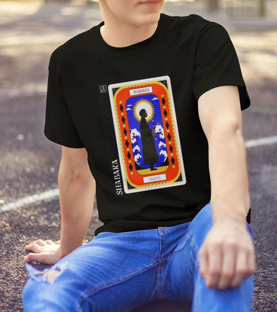 Shabaka Nov 7 2024 Warszawa Poland Tour Tarot-Inspired T-Shirt