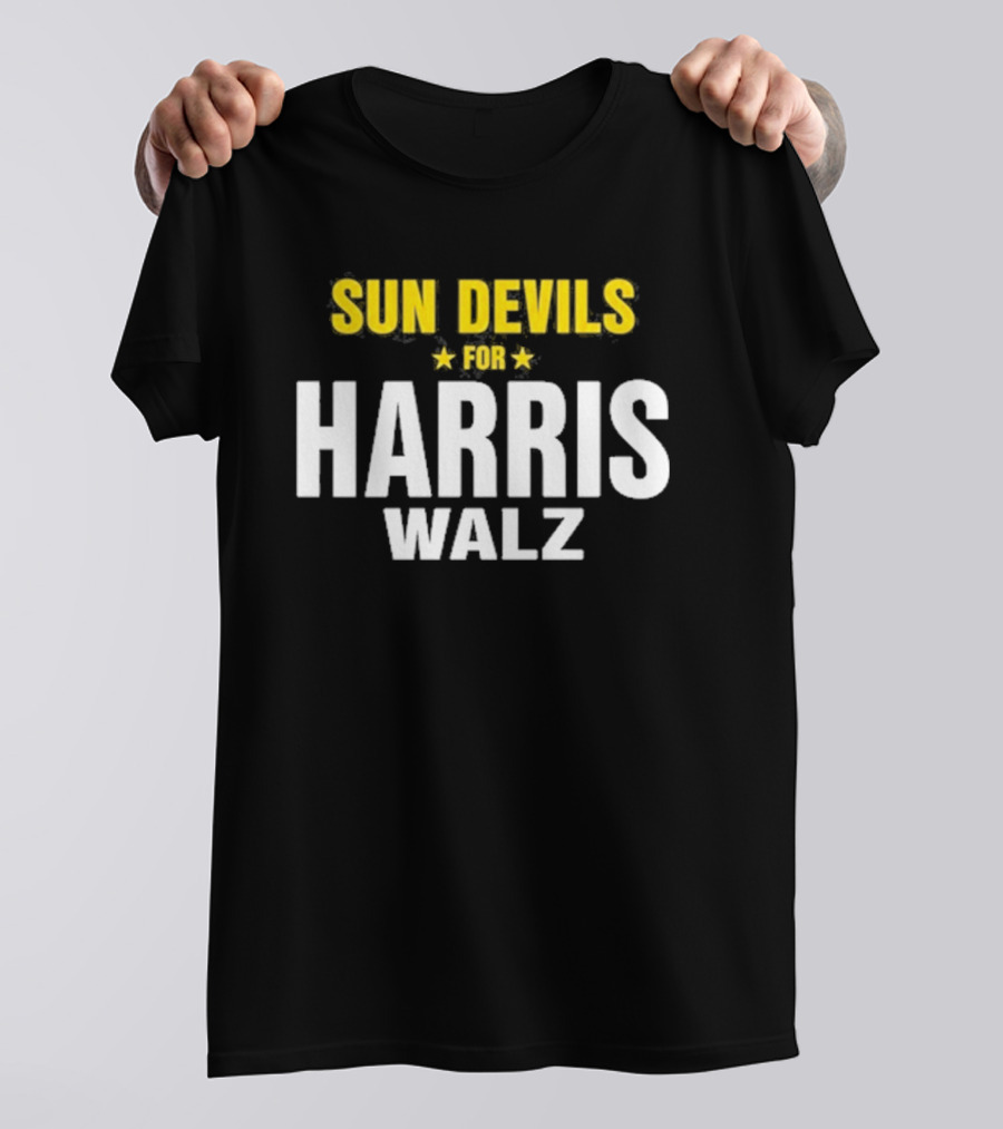 Sun Devils Supporting Harris Walz T-Shirt