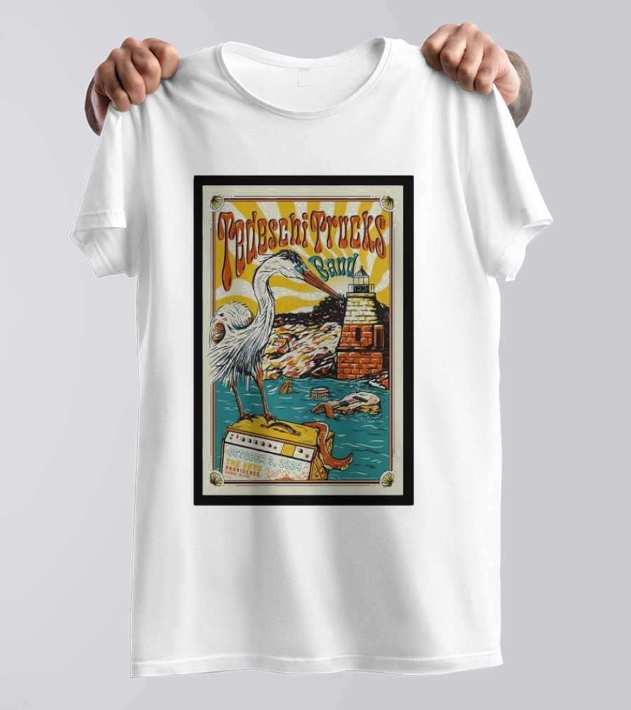 Tedeschi Trucks Band Lighthouse Concert October 3 2024 The Vets Providence Rhode Island T-Shirt