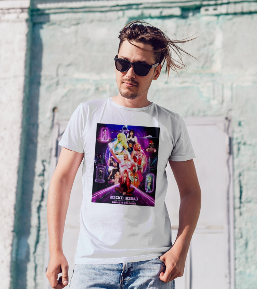 Nicki Minaj Gag City Reloaded World Tour Extravaganza T-Shirt