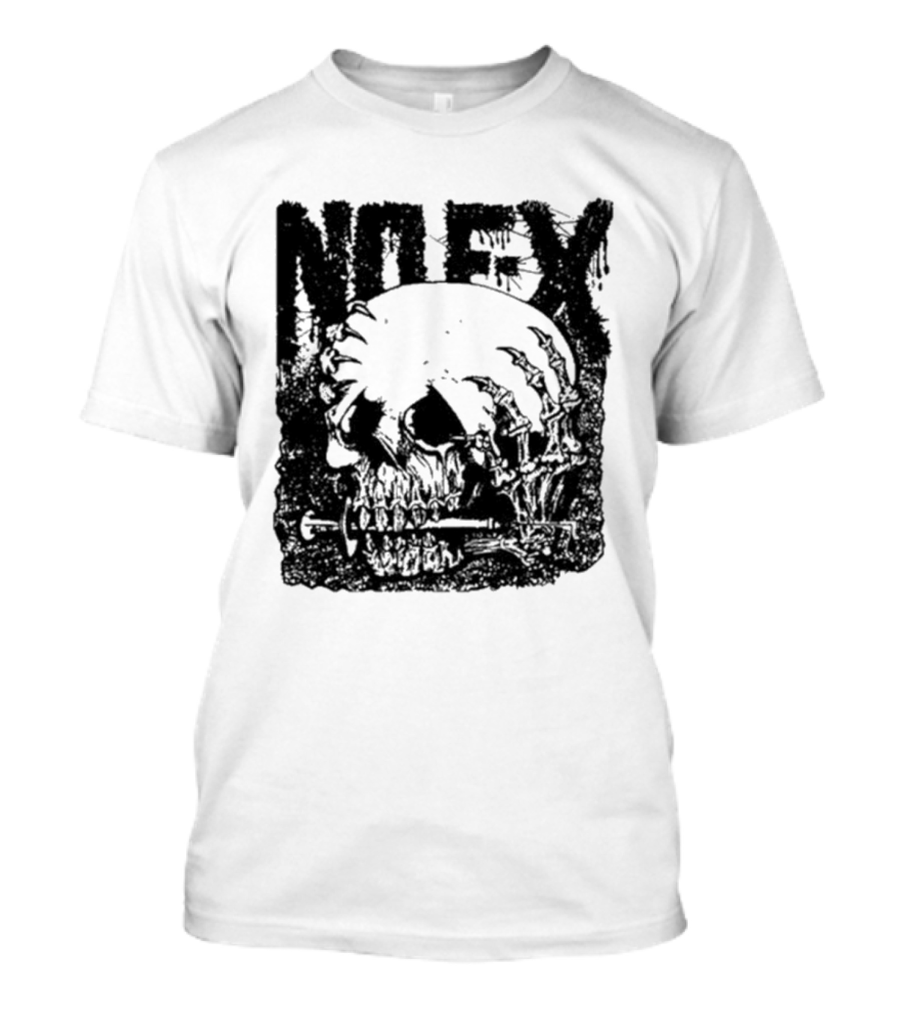 NOFX OG Skull Grunge T-Shirt