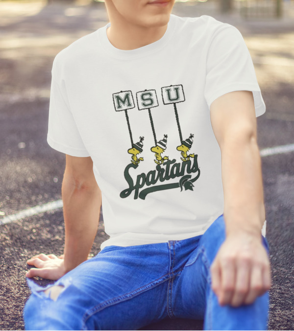 Peanuts X MSU Spartans Game Day T-Shirt