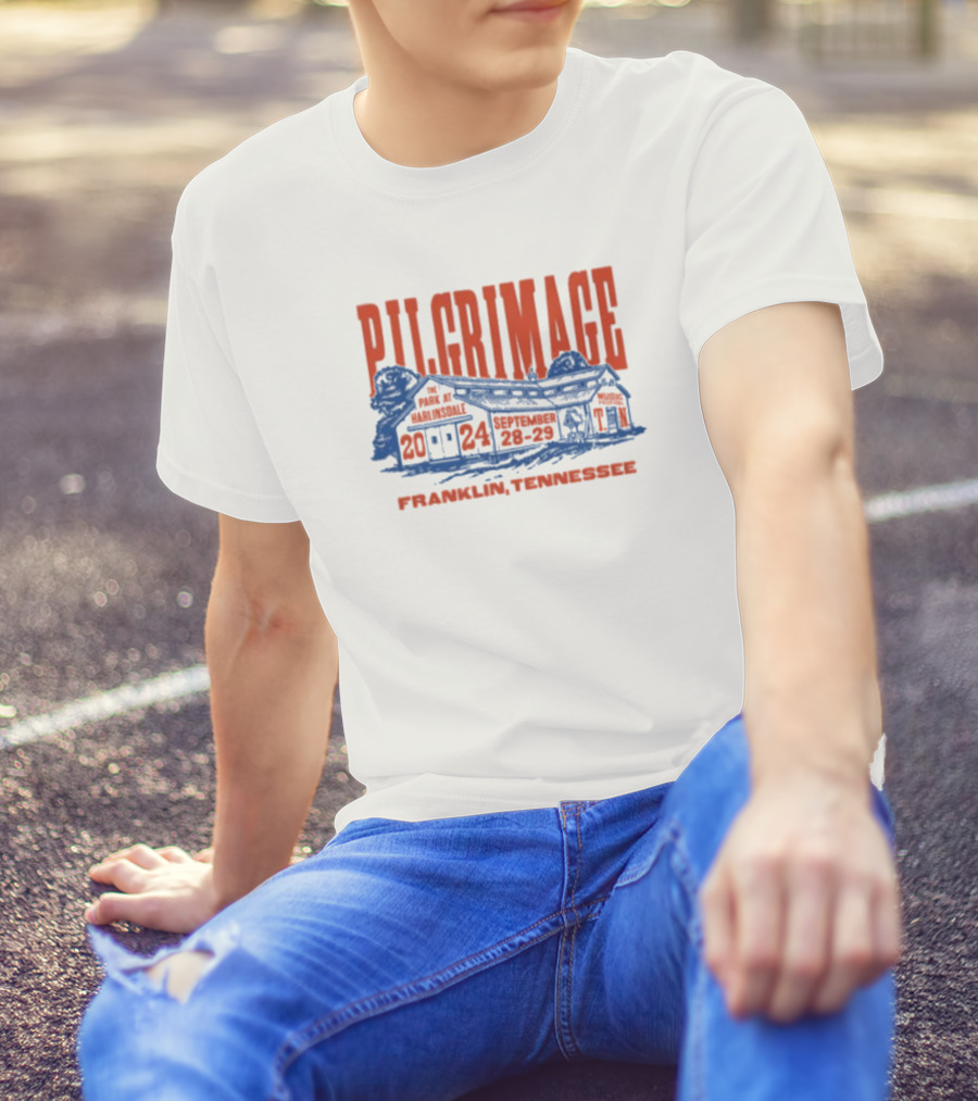 Pilgrimage Music Festival 2024 September 28-29 The Park At Harlinsdale Franklin Tennessee T-Shirt